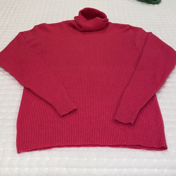 NEIMAN MARCUS 100% Cashmere Turtleneck Long Sleeve - Picture 5 of 8